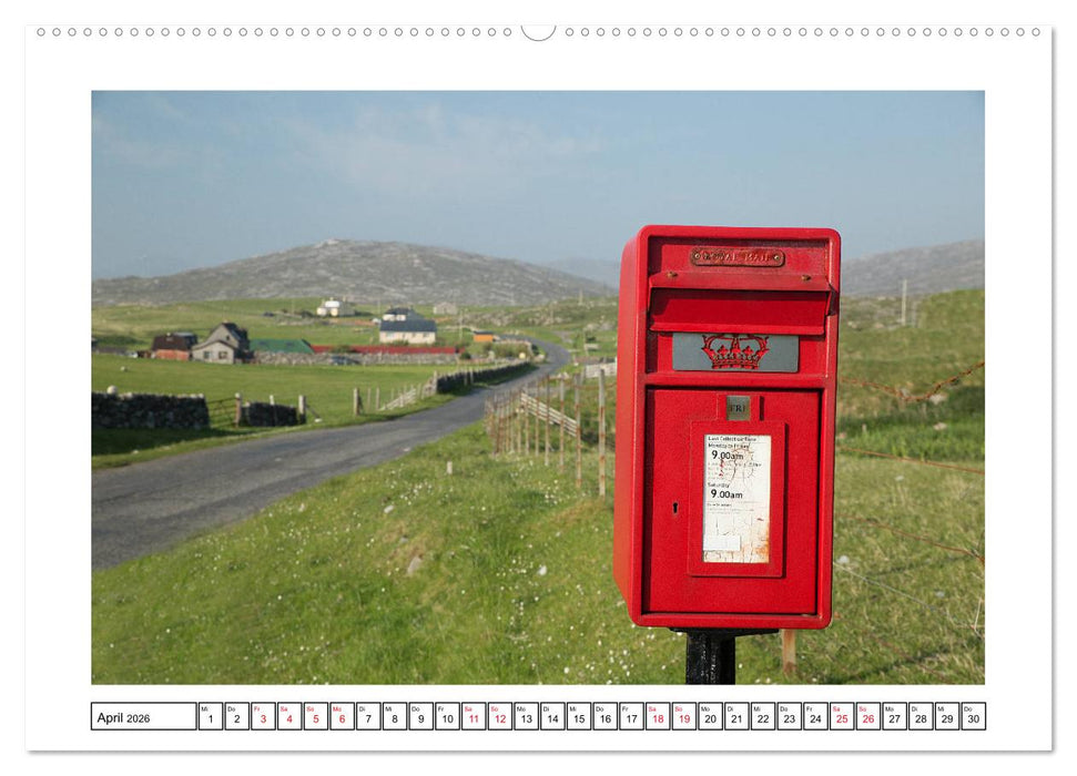Die Äußeren Hebriden (CALVENDO Wandkalender 2026)