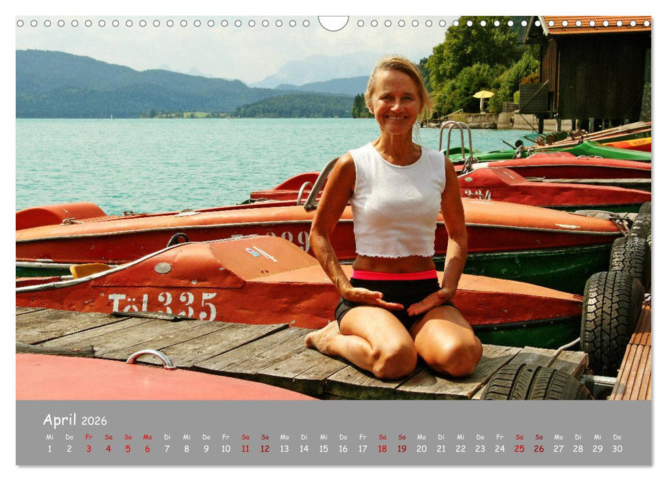 Yoga – Harmonie am Walchensee (CALVENDO Wandkalender 2026)