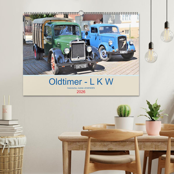 Oldtimer - L K W (CALVENDO Wandkalender 2026)