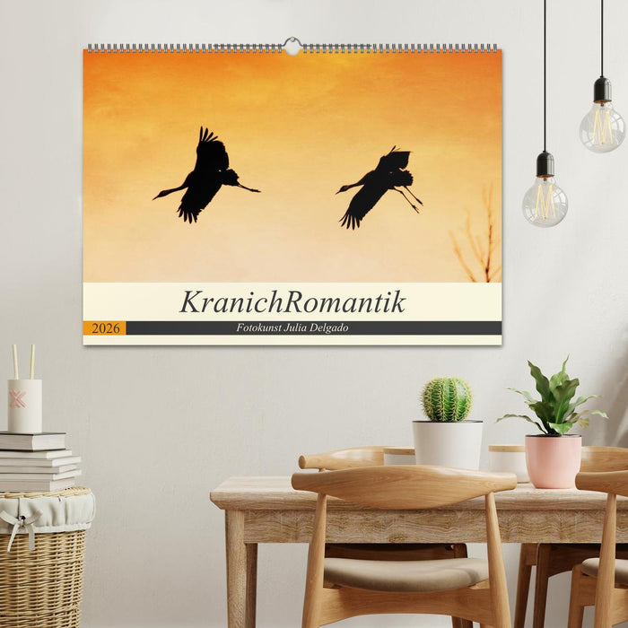 KranichRomantik (CALVENDO Wandkalender 2026)