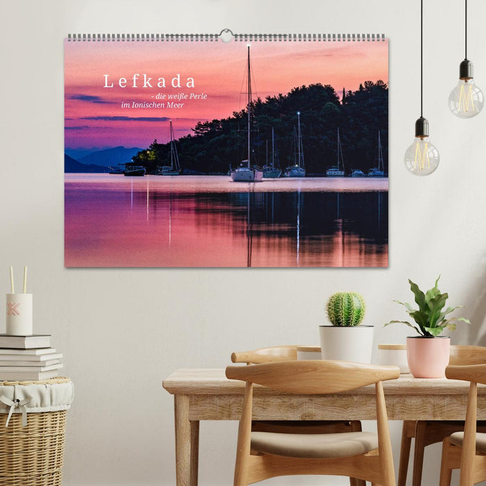 Lefkada - die weiße Perle im Ionischen Meer (CALVENDO Wandkalender 2026)