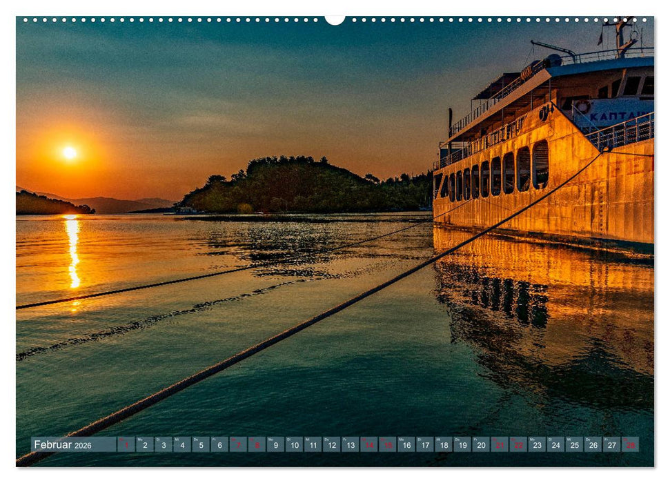 Lefkada - die weiße Perle im Ionischen Meer (CALVENDO Wandkalender 2026)