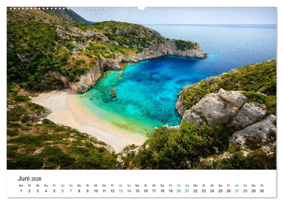 Albanien - Europas geheimes Paradies (CALVENDO Wandkalender 2026)