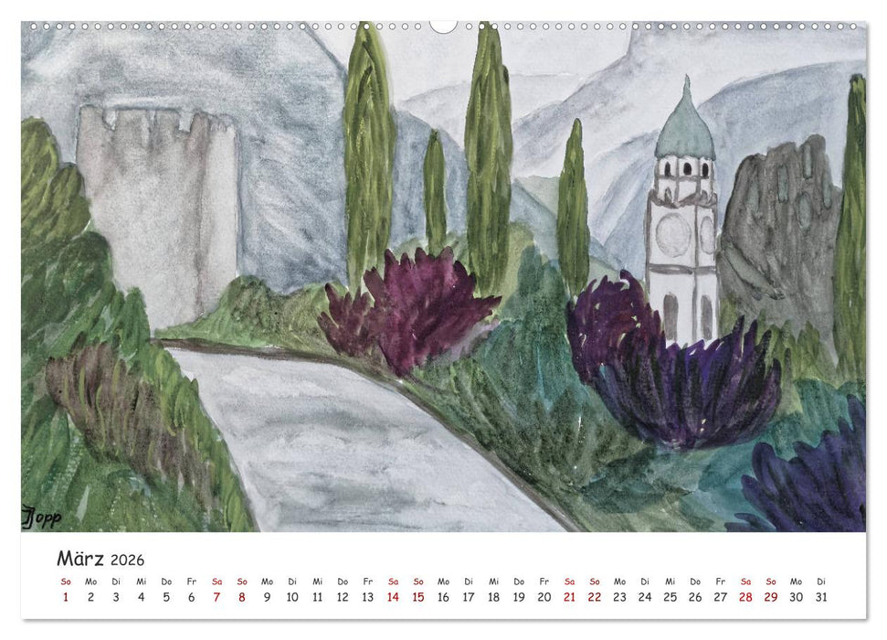 Urlaubsstimmung für das ganze Jahr (CALVENDO Wandkalender 2026)