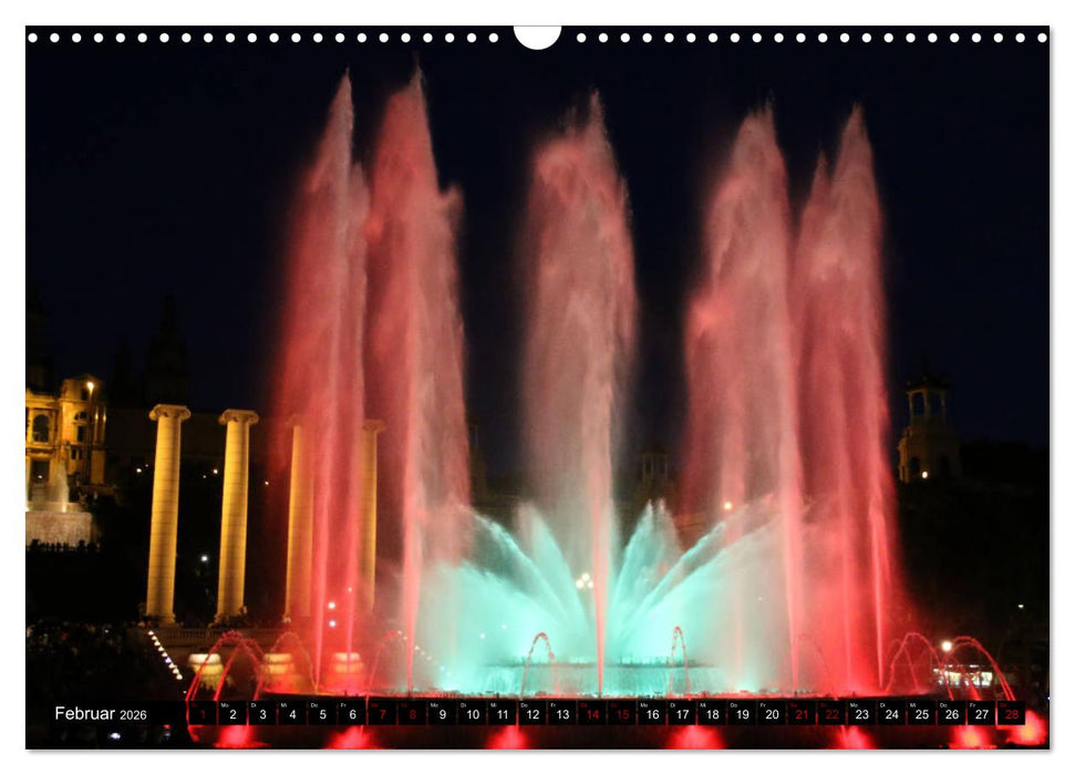 Barcelona - Stadt des Modernisme (CALVENDO Wandkalender 2026)