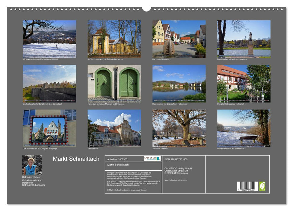 Markt Schnaittach (CALVENDO Wandkalender 2026)