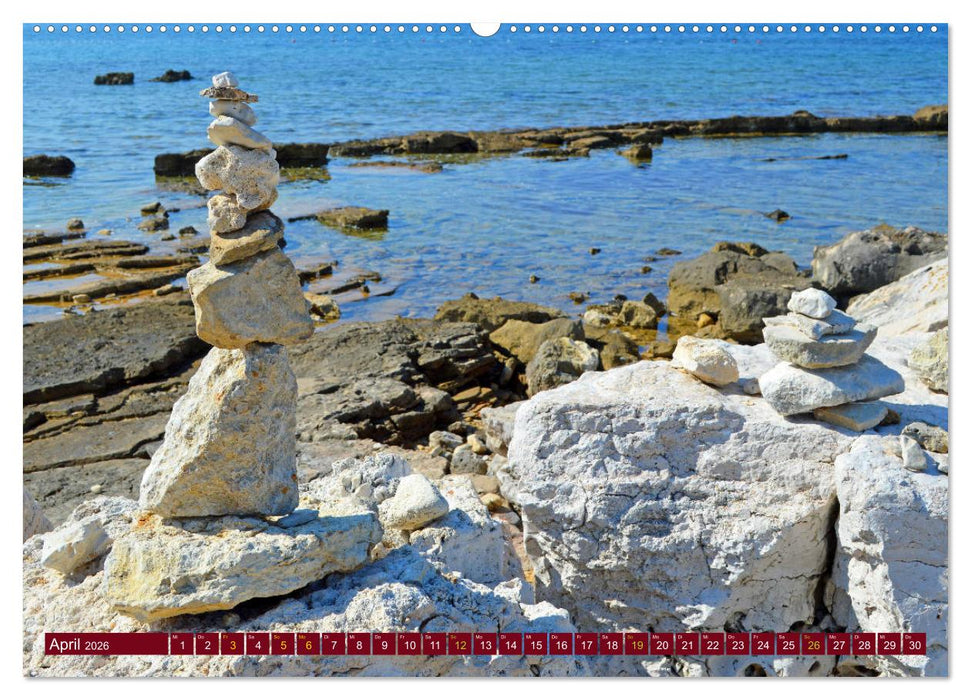 Istrien - Die Perle an der Adria (CALVENDO Wandkalender 2026)