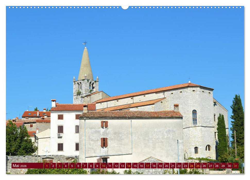 Istrien - Die Perle an der Adria (CALVENDO Wandkalender 2026)