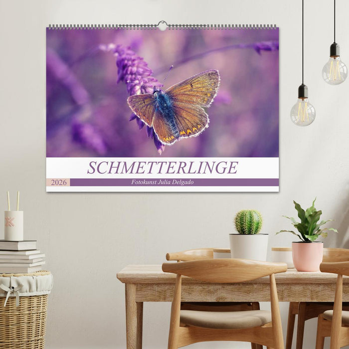 Schmetterlinge im Fokus (CALVENDO Wandkalender 2026)