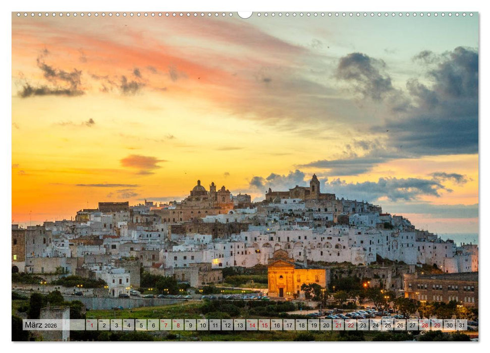 Italien von der Toskana nach Sizilien (CALVENDO Wandkalender 2026)