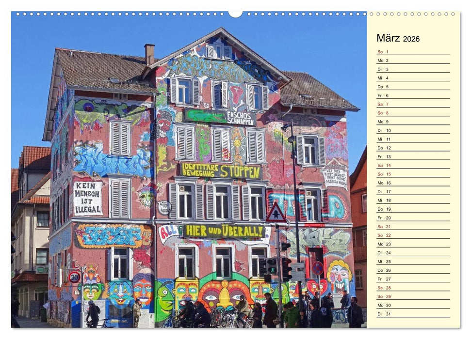 Tübingen erleben (CALVENDO Wandkalender 2026)