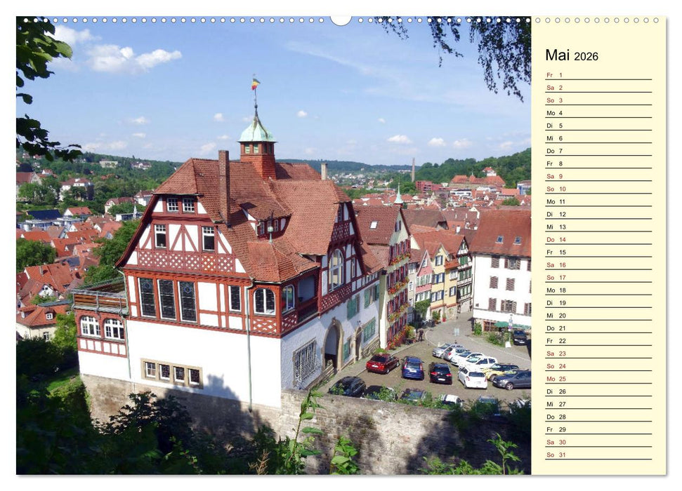 Tübingen erleben (CALVENDO Wandkalender 2026)