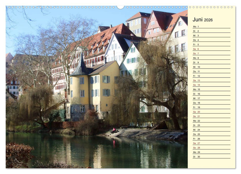 Tübingen erleben (CALVENDO Wandkalender 2026)
