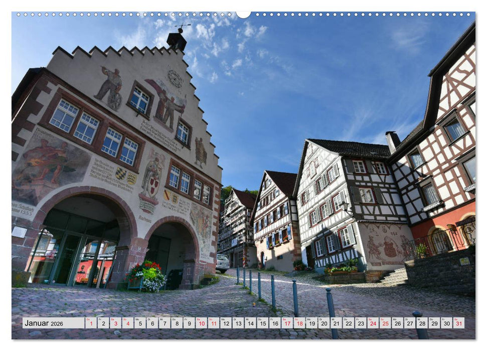 Zauberhaftes Kinzigtal (CALVENDO Wandkalender 2026)