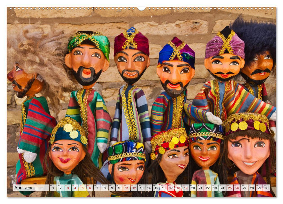 Usbekistan Mythos Seidenstraße hautnah (CALVENDO Wandkalender 2026)