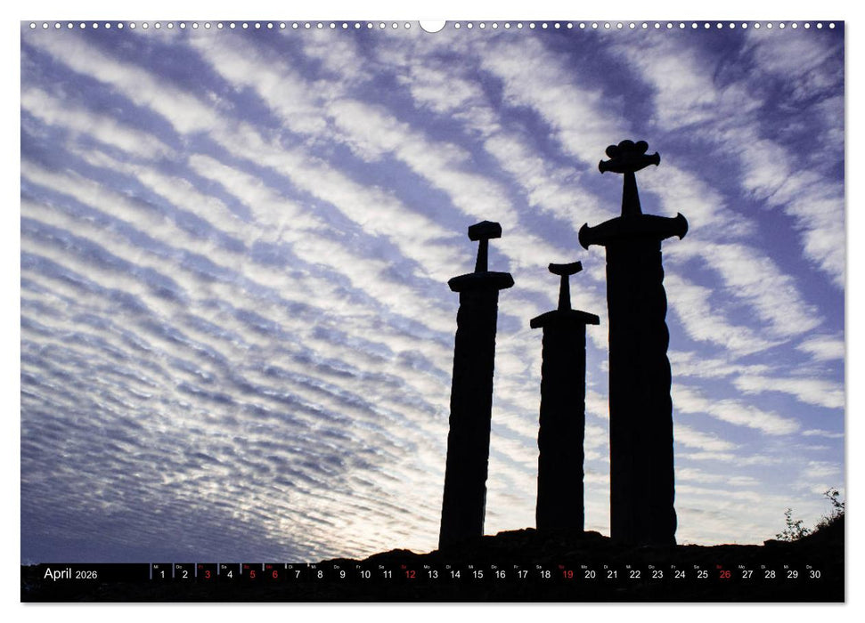 Wandern - In Norwegen und Schweden (CALVENDO Wandkalender 2026)