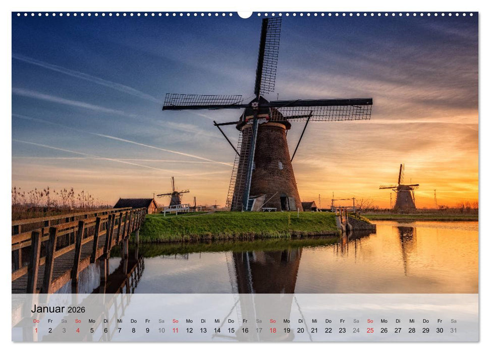 Landschaften Europas (CALVENDO Wandkalender 2026)