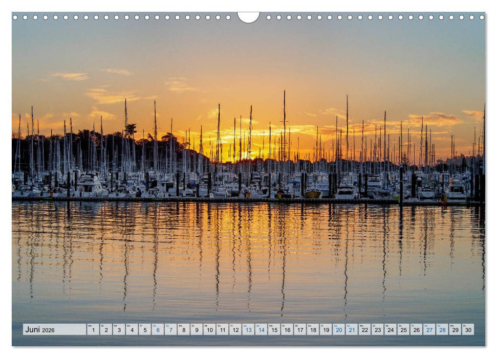 Wandkalender Auckland 2026 DIN A4 Quer (CALVENDO Wandkalender 2026)