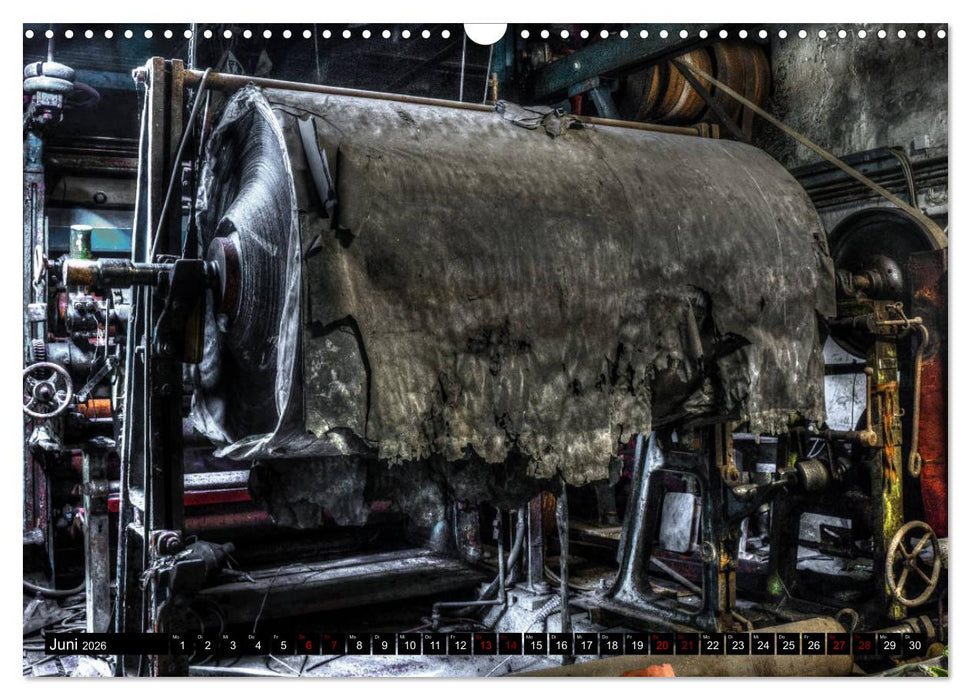 Vergessene Industriedenkmäler (CALVENDO Wandkalender 2026)