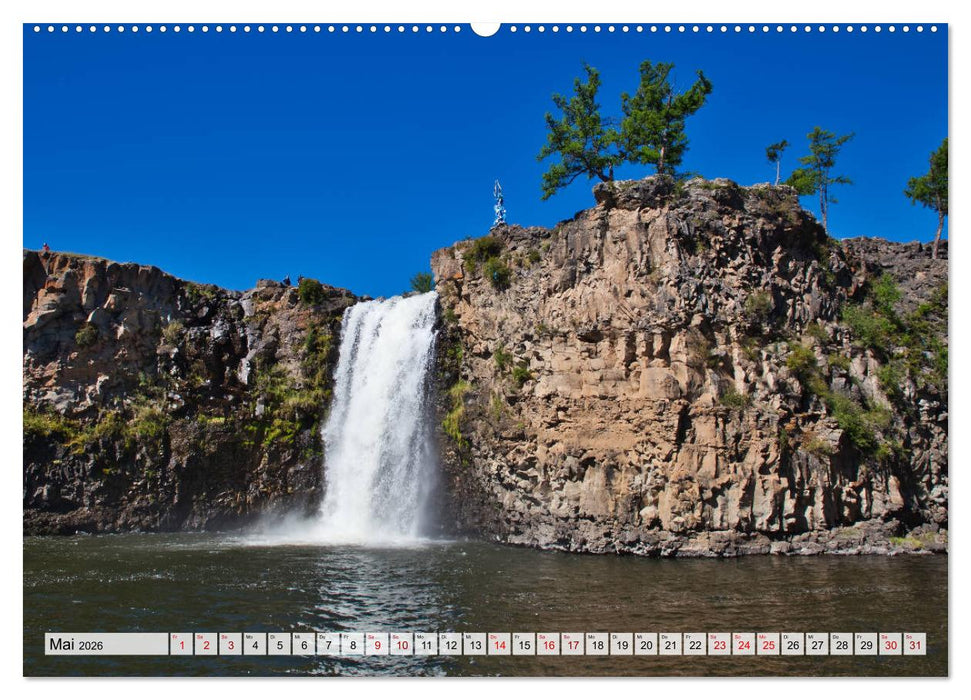 Mongolei Endlose Weite (CALVENDO Wandkalender 2026)