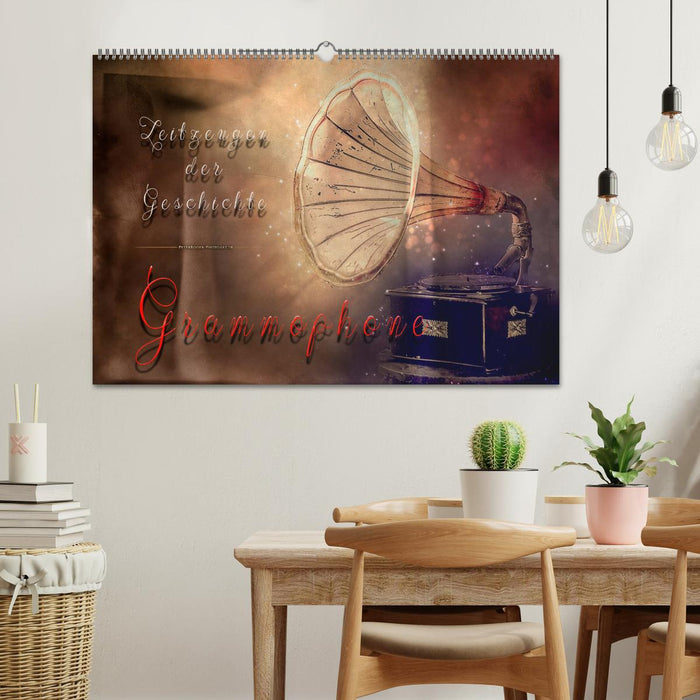 Grammophone - Zeitzeugen der Geschichte (CALVENDO Wandkalender 2026)
