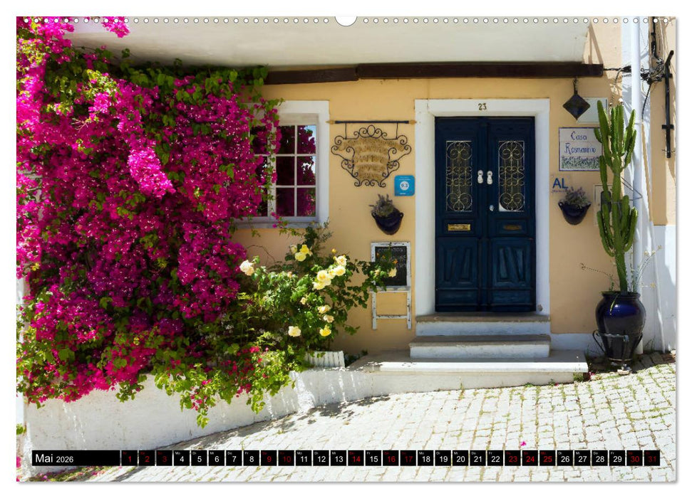 Portugal Buntes Hinterland und farbige Küsten (CALVENDO Wandkalender 2026)