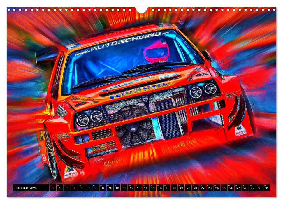 Automobil Voiture Car (CALVENDO Wandkalender 2026)