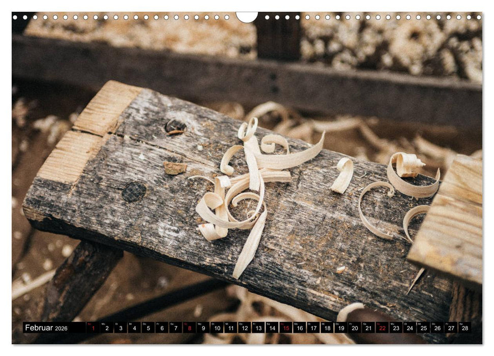 Das Handwerk - Kalender der Arbeit (CALVENDO Wandkalender 2026)