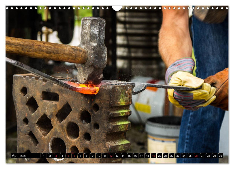 Das Handwerk - Kalender der Arbeit (CALVENDO Wandkalender 2026)