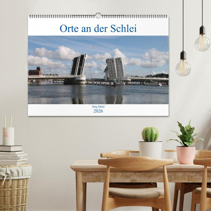 Orte an der Schlei (CALVENDO Wandkalender 2026)