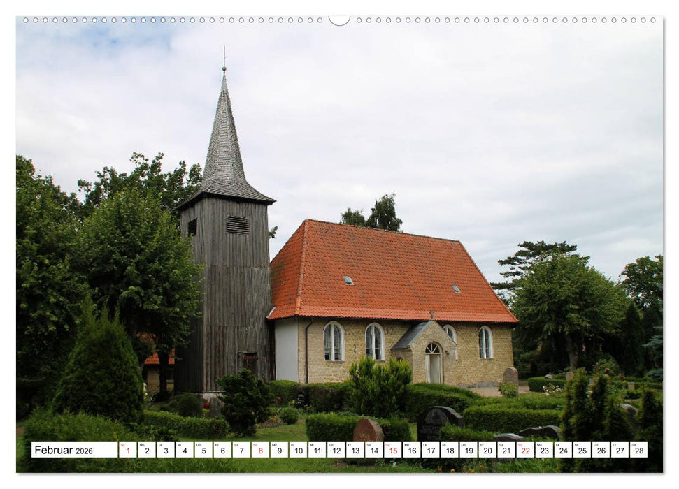 Orte an der Schlei (CALVENDO Wandkalender 2026)