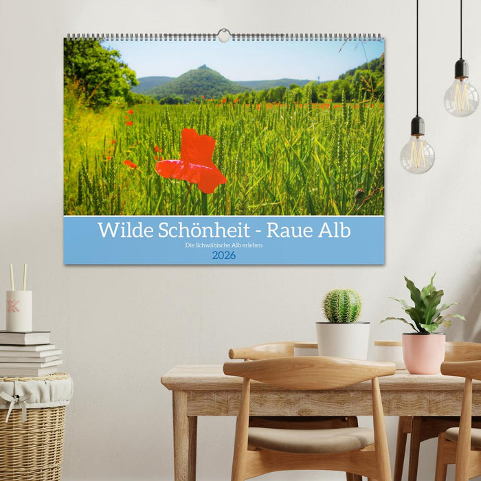 Wilde Schönheit - Raue Alb (CALVENDO Wandkalender 2026)