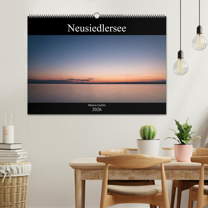 Der idyllische Neusiedlersee (CALVENDO Wandkalender 2026)
