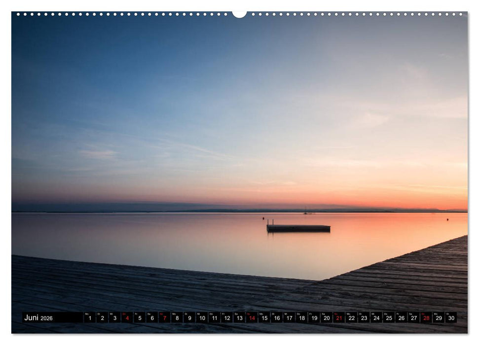 Der idyllische Neusiedlersee (CALVENDO Wandkalender 2026)