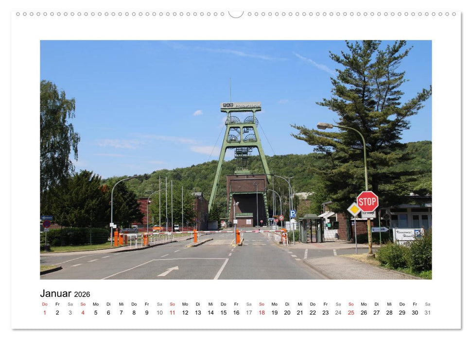 Zeche Prosper-Haniel Bottrop (CALVENDO Wandkalender 2026)