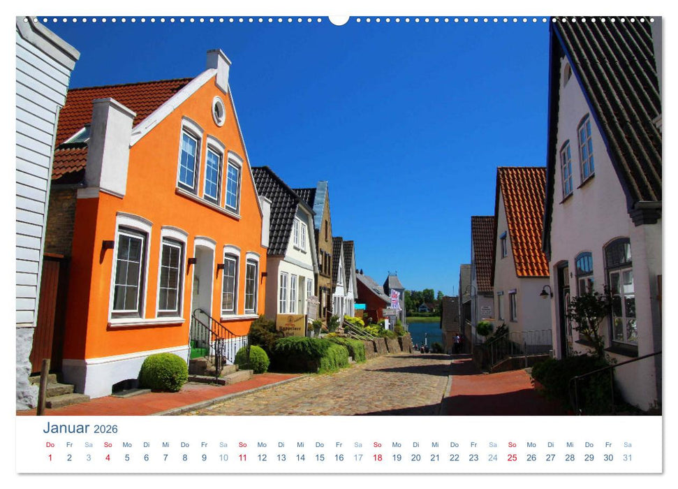 Kappeln 2026. Impressionen zwischen Altstadt und Schlei (CALVENDO Wandkalender 2026)