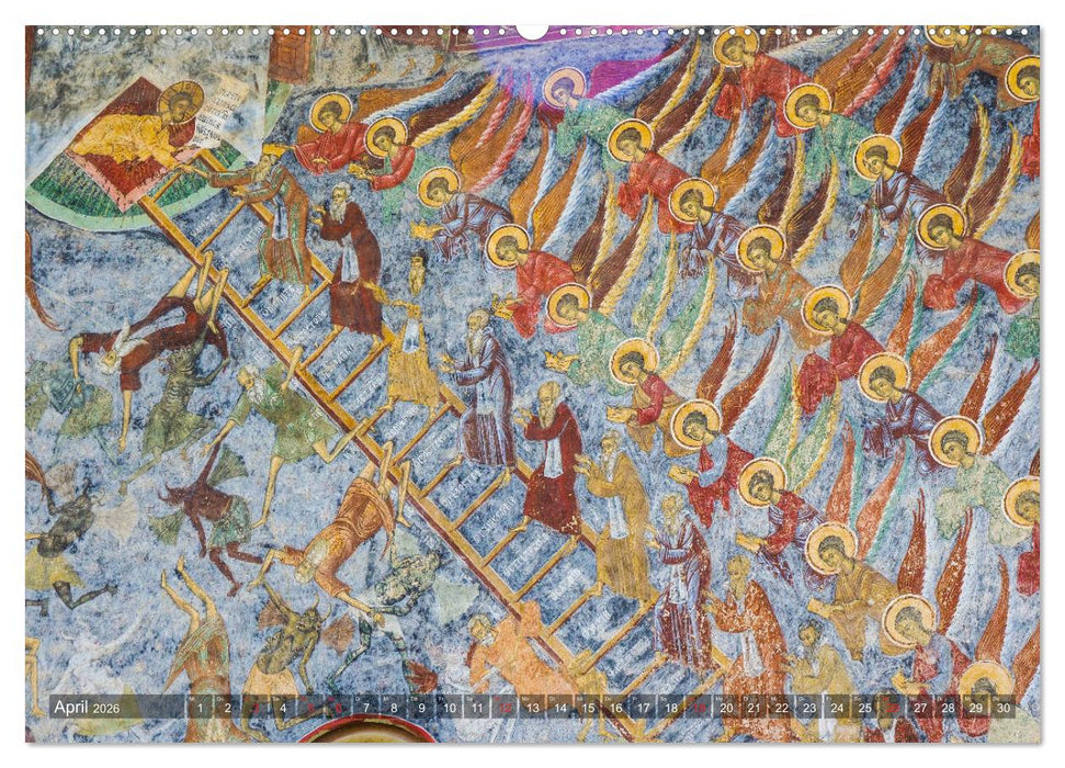 Klöster in der Bucovina (CALVENDO Wandkalender 2026)