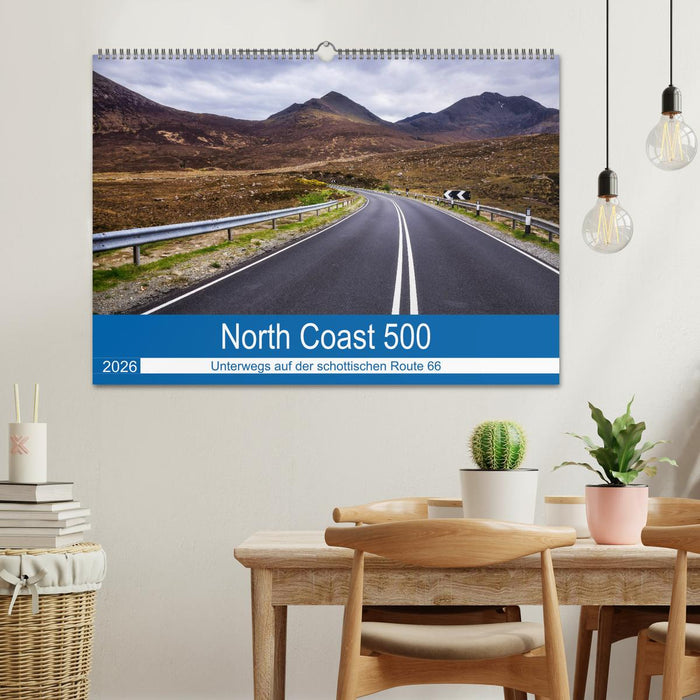 North Coast 500 - Schottlands Traumstraße (CALVENDO Wandkalender 2026)