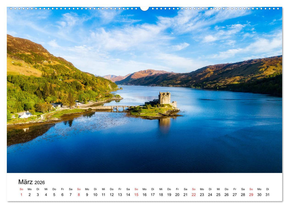 North Coast 500 - Schottlands Traumstraße (CALVENDO Wandkalender 2026)