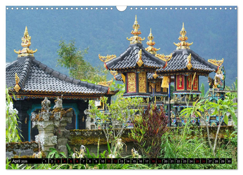 Bali. Im Reich der Götter (CALVENDO Wandkalender 2026)