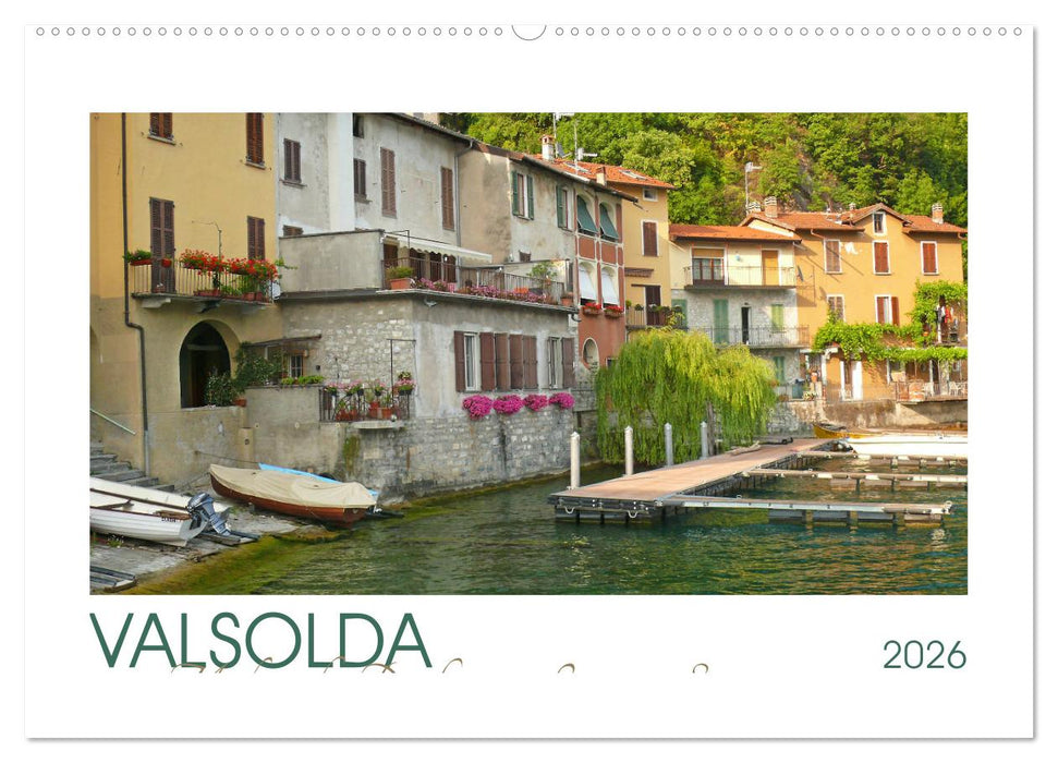 Valsolda. Malerische Dörfer am Luganer See (CALVENDO Wandkalender 2026)