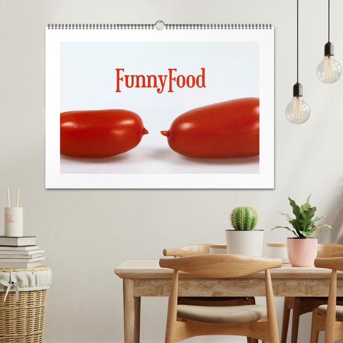 FunnyFood (CALVENDO Wandkalender 2026)
