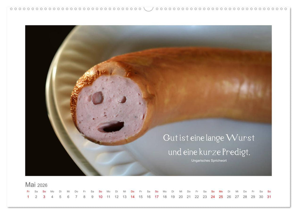 FunnyFood (CALVENDO Wandkalender 2026)