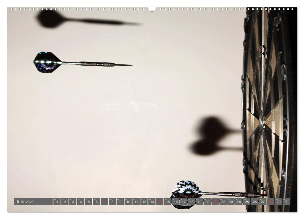 Darts. Konzentration - Sport - Spannung (CALVENDO Wandkalender 2026)