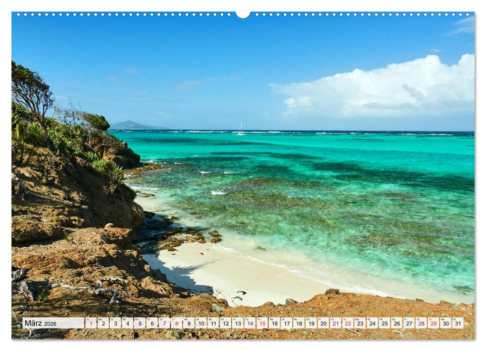 Inseln über dem Winde (CALVENDO Wandkalender 2026)