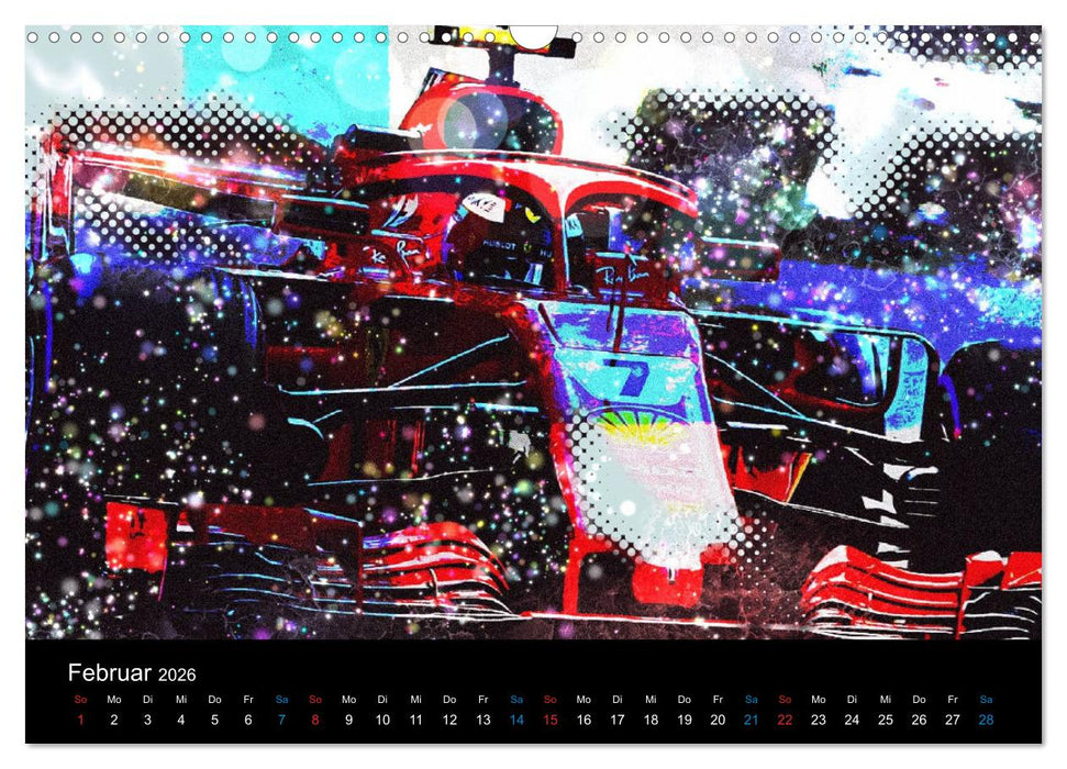 Rote Renner aus Italien (CALVENDO Wandkalender 2026)