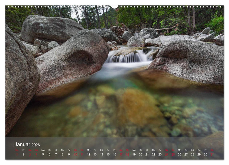 Korsika - Faszinierende Landschaften (CALVENDO Wandkalender 2026)