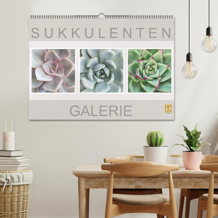 Sukkulenten Galerie (CALVENDO Wandkalender 2026)