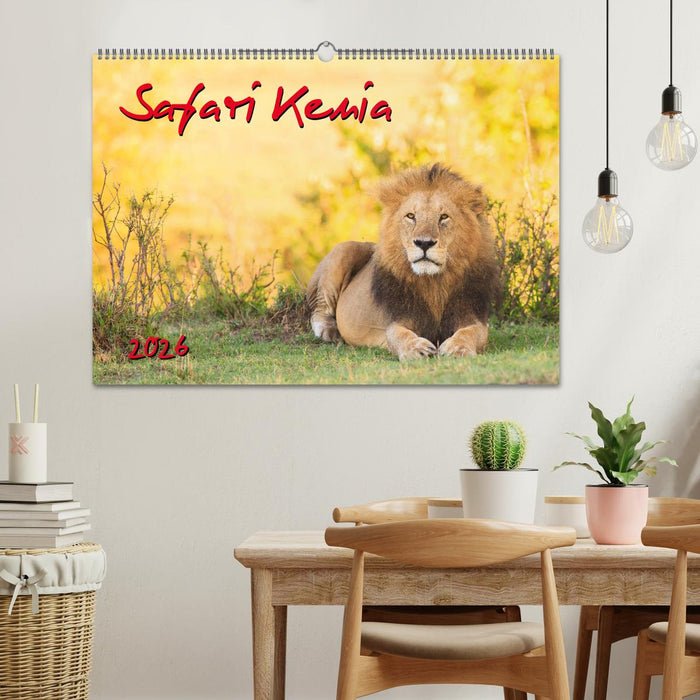 Safari Kenia (CALVENDO Wandkalender 2026)