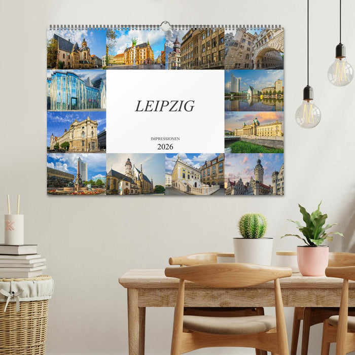 Leipzig Impressionen (CALVENDO Wandkalender 2026)